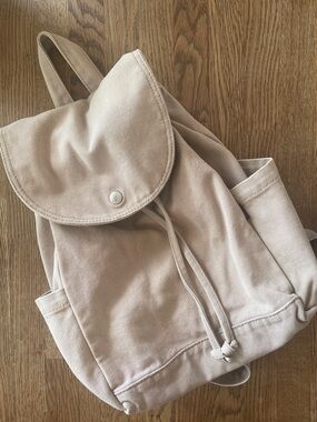 BAGGU canvas backpack